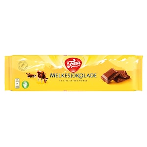 Freia Milk Chocolate | Classic Gift Idea | High-Quality Chocolate | Norwegian Treat | Gift for Chocolate Lovers | Rich and Creamy Chocolate