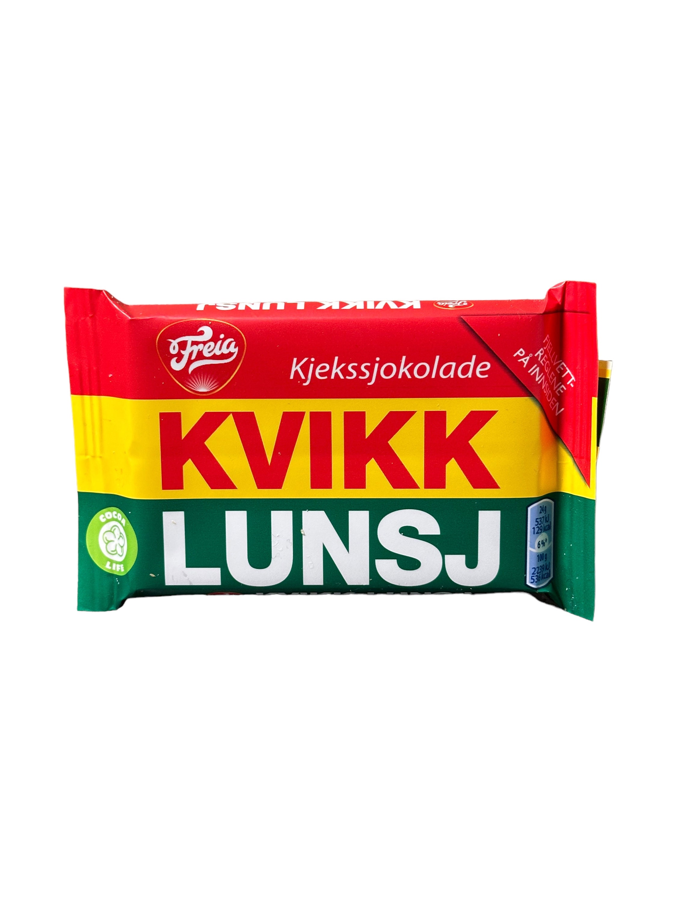 Authentic Kvikk Lunsj Chocolate Bars Norway's Delight Since 1937 - Etsy