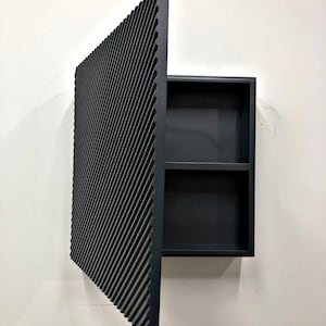 Floating Shelf Wooden Wall Decor / Wooden Wall Cabinet  / Medicine Cabinet / Bathroom Cabinet Wall Mounted / Minimalist Wooden Wall Decor