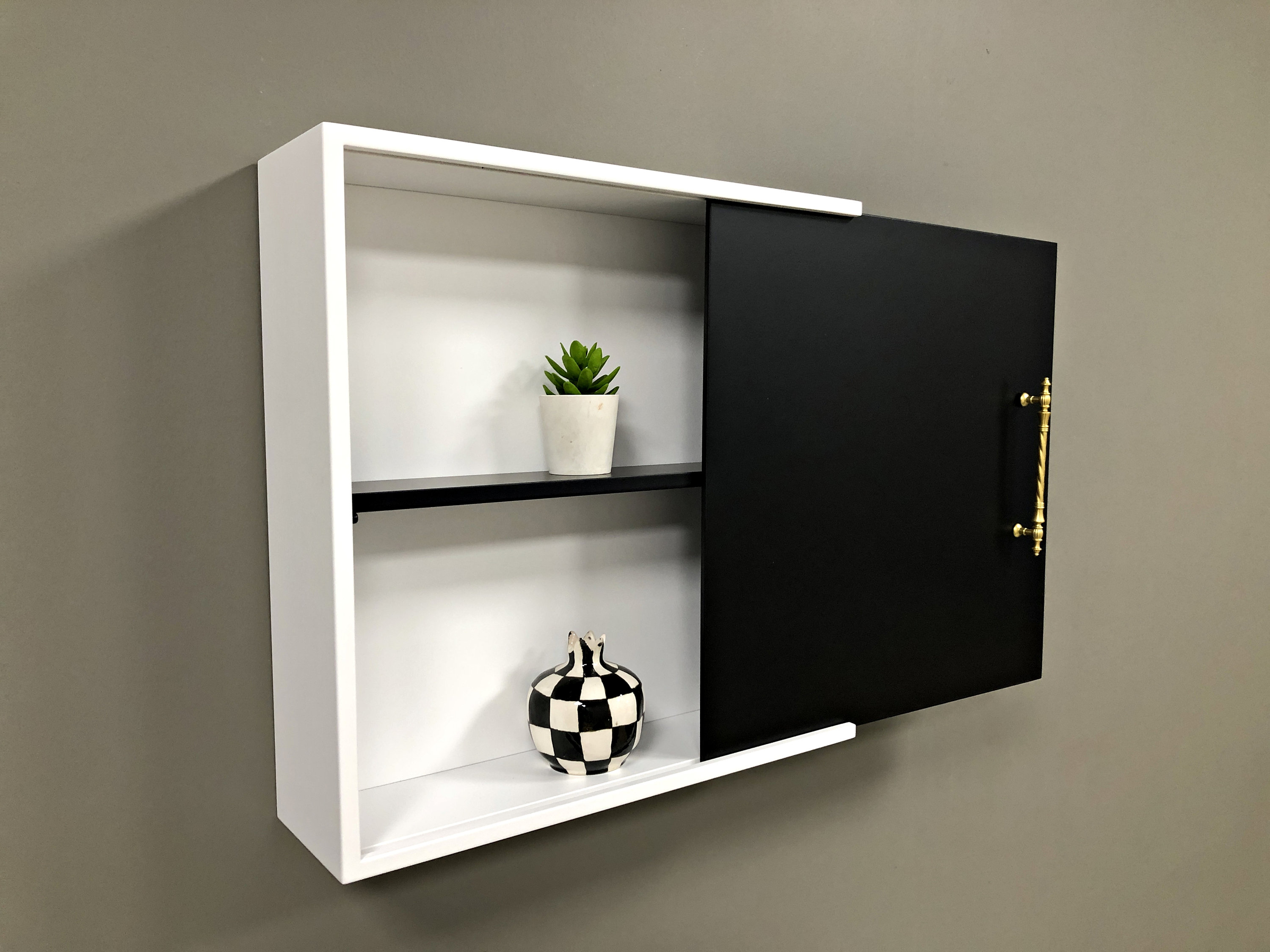 Minimalist Floating Shelf Wooden Wall Decor / Custom Size Wall - Etsy