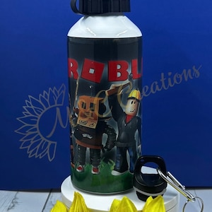 Roblox Man Face Roblox Gifts for Gamer Merch Stainless Steel Water Bottle  Roblox Water Bottle 
