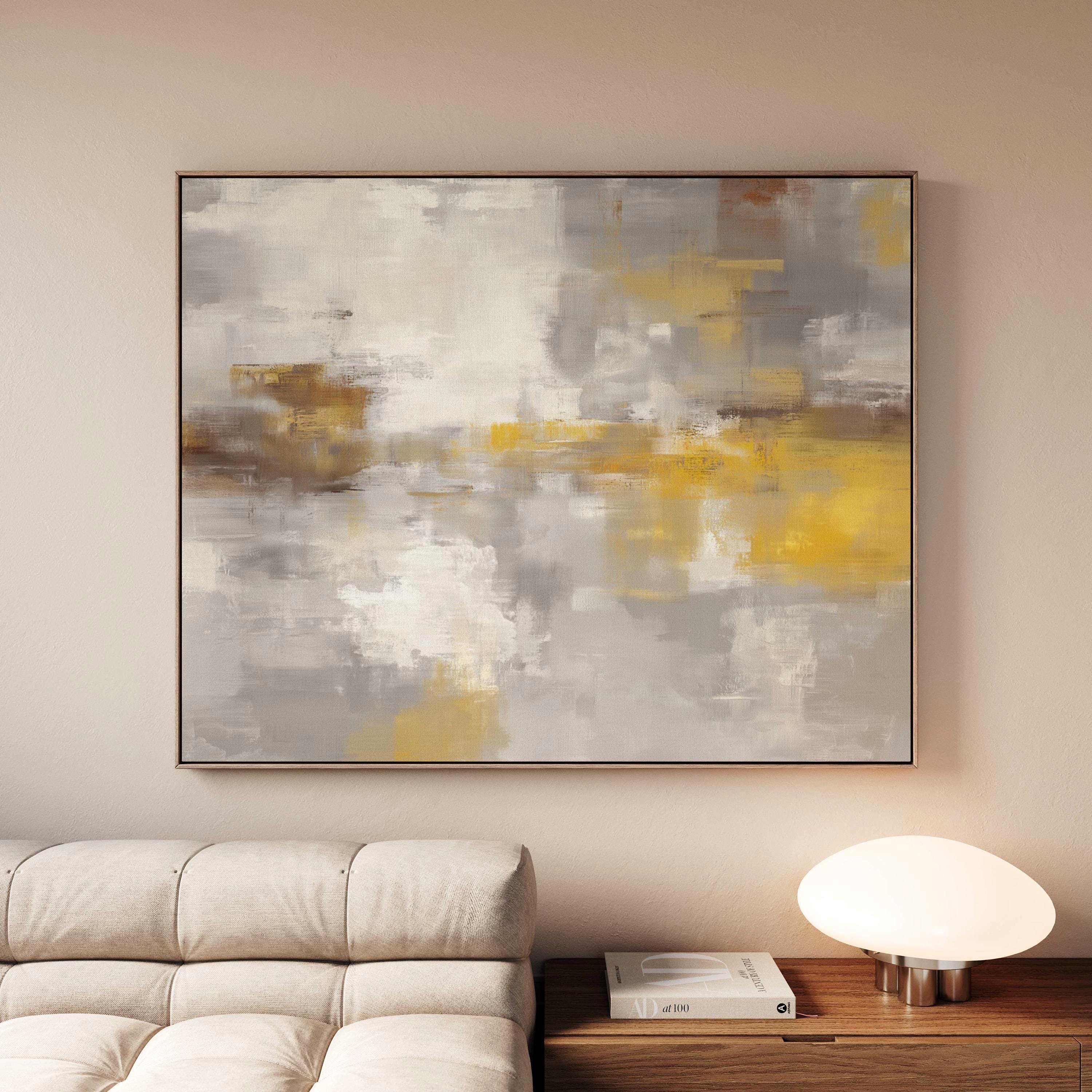 Yellow and Gray Wall Art - Etsy, image size:3000x3000