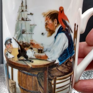 Norman Rockwell mug