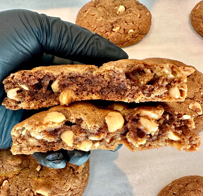 coffee hazelnut cookie