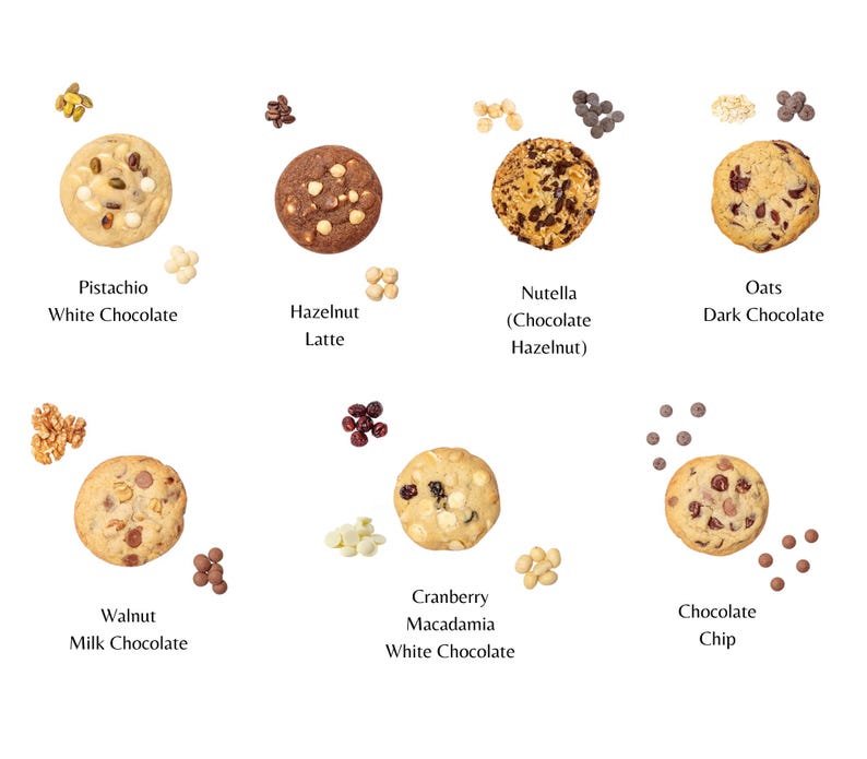 cookie flavors
