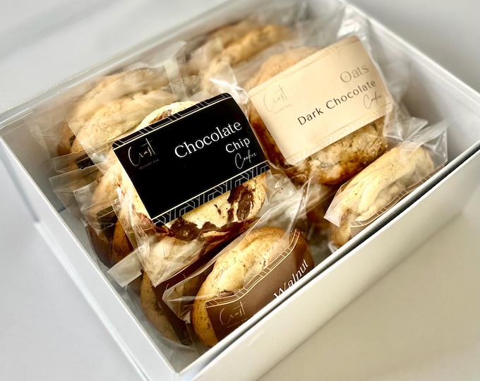 Gourmet Cookie Gift Box, Birthday Gift, Christmas, Anniversary, Sympathy, Care Package, Get Well, Mother’s Day, Father’s Day
