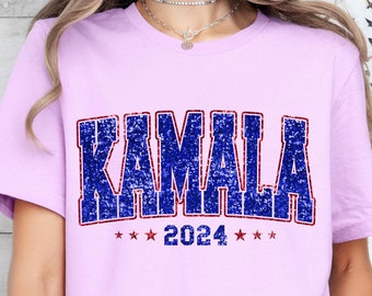 Kamala 2024 Shirt, 2024 Kamala Harris Let's Finish The Job Shirt, Madam President Shirt, Kamala Shirt, President Kamala Shirt