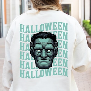 Spooky Season Halloween monster Sweatshirt, Halloween Sweatshirt, Vintage monster, monster Sweatshirt Retro Halloween Sweatshirt