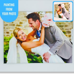 Custom Photo Canvas Prints with Frame, Home Decor, Personalized Photo to Canvas Print, Wall Art, Framed Canvas Print, Wedding Photo Gift
