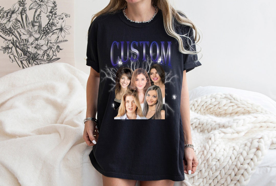Custom Bootleg Shirt, Custom Shirt, Customized Photo Shirt, Custom Fan