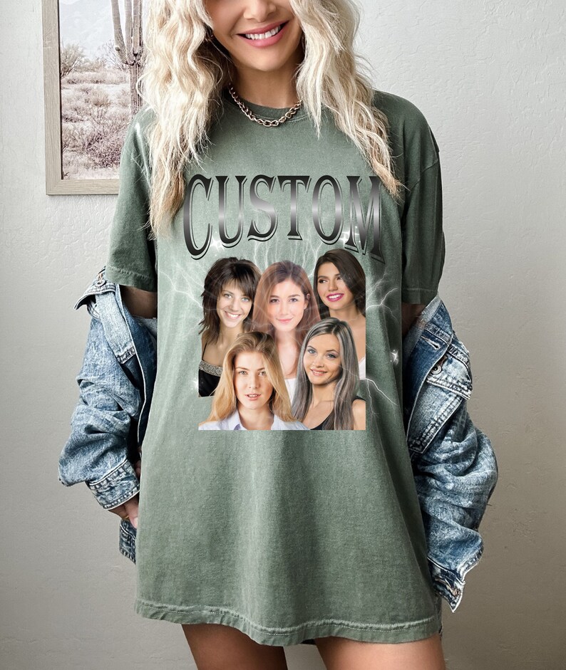 Custom Bootleg Shirt, Custom Shirt, Customized Photo Shirt, Custom Fan