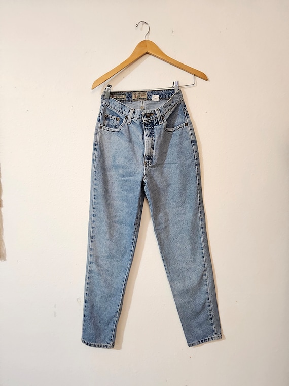 Vintage Express Denim Mom Jeans Size 5 Size 6 Pet… - image 1