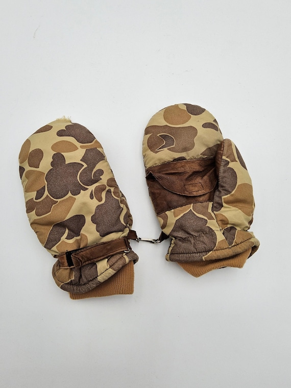 Camouflage Gloves - Camo Adult Mittens - Snow Wint