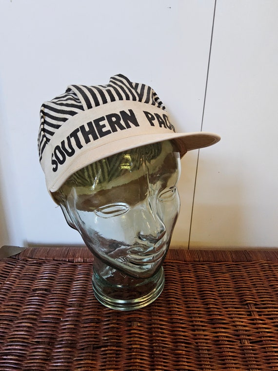 Vintage Southern Pacific Train Hat - Railroad Hat 