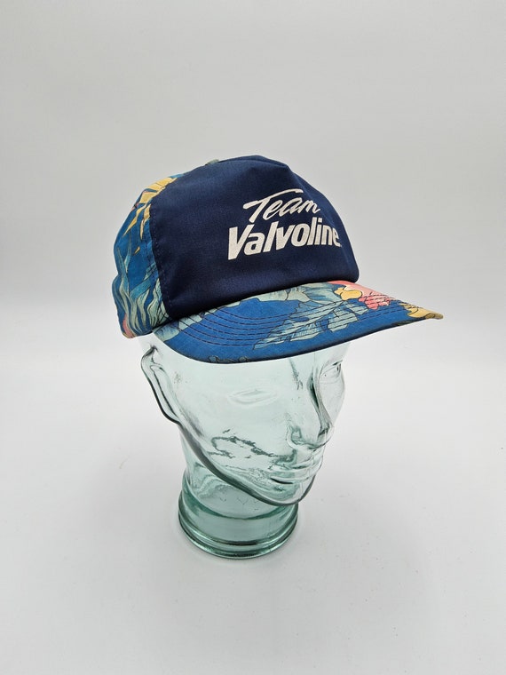 Vintage Valvoline Trucker Hat - 90s Nascar Trucke… - image 6