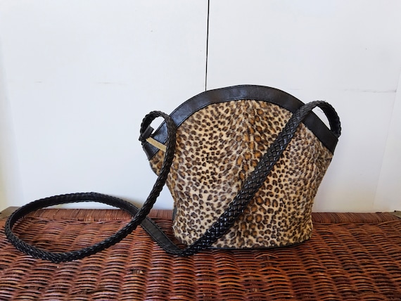 Von Tassel Tan Vintage / Leopard Printed Cow Hair