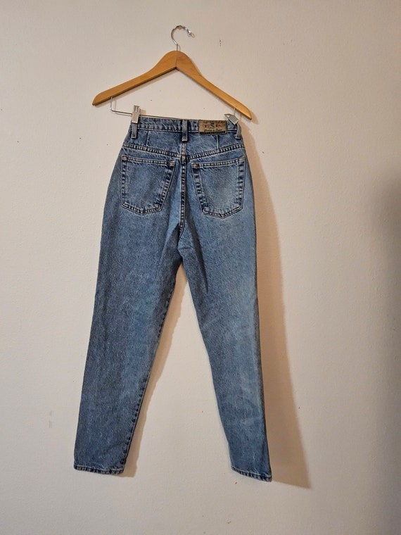 Vintage Express Denim Mom Jeans Size 5 Size 6 Pet… - image 8
