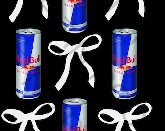 Red Bull Bow Png