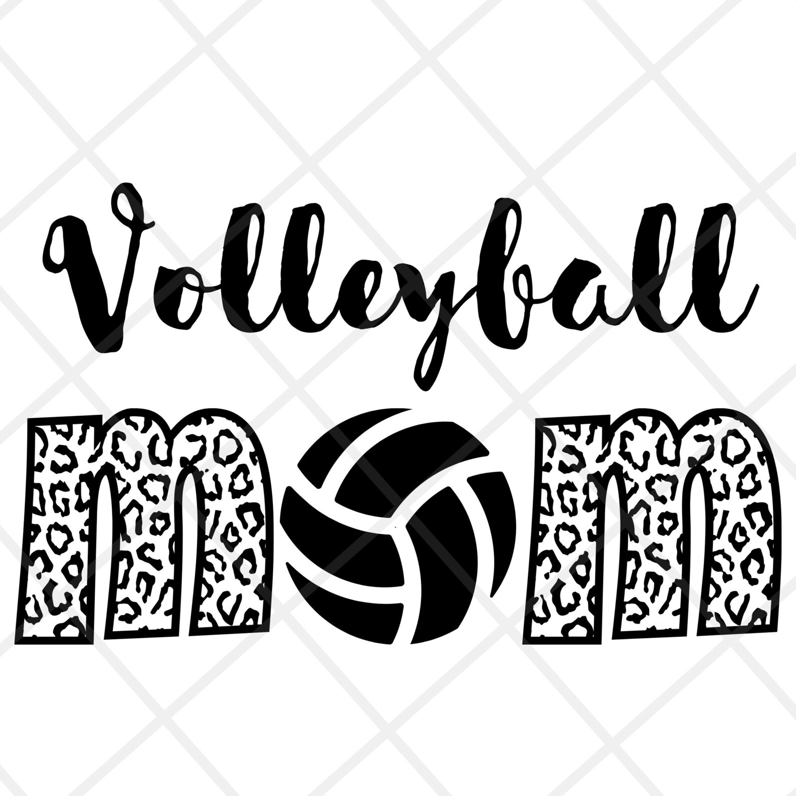 Volleyball Mom Png, Volleyball Mom Cut Files, Volleyball Mom Tshirt