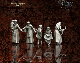 Fleeing Villagers Set B