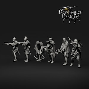12-13th century Crossbowmen