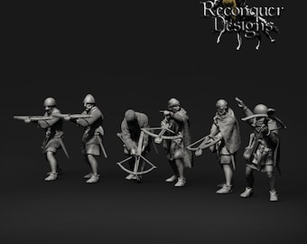 12-13th century Crossbowmen