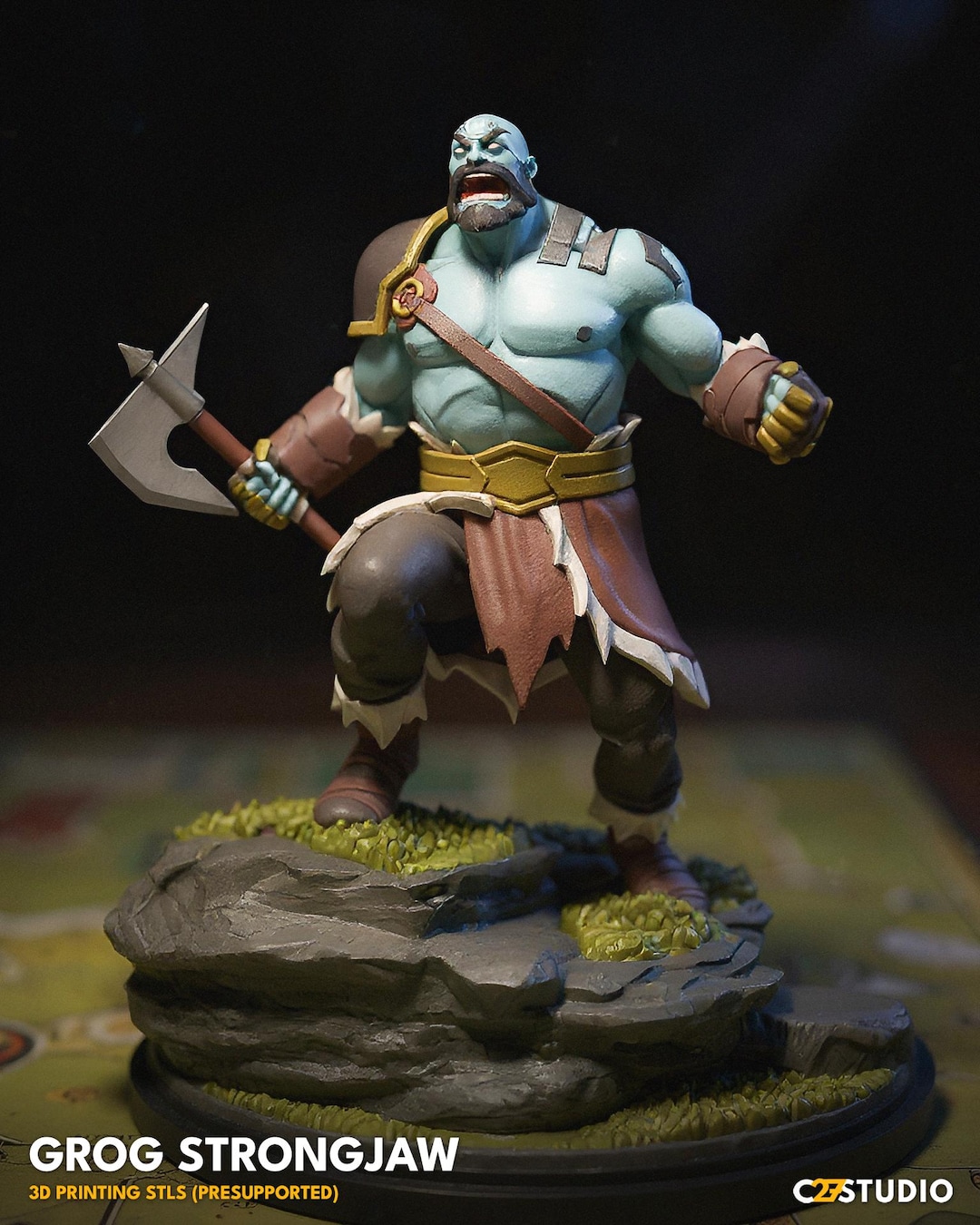 Grog Rage Grog Strongjaw Fanart - Etsy