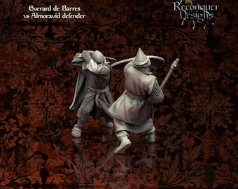 Everard de Barres, Knight Templar vs Almoravid