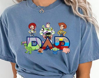 Toy Story Family Shirts, Custom Pixar Matching Shirts, Disney Trip Group Tees for Mom Dad Bro Sis, Personalized Pixar Outfits, 141163