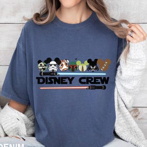 Star Wars Disney Crew Shirt, Comfort Colors Disney Shirt, Star Wars Family Shirt, Disney Star Wars Shirt, Disney Crew Shirt 141160