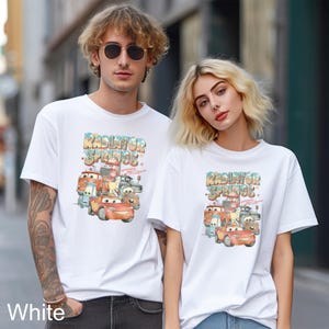 Retro Radiator Springs Cars Movie Shirts, Comfort Colors Shirt, Lightning McQueen T-Shirt, Cars Movie Disney Shirt, Disney Cars Tee, 142358 bild 7