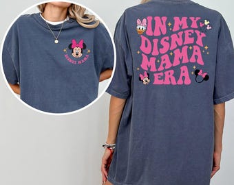 In My Disney Mama Era Shirt, Comfort Color, Disneyland Family Trip Shirt, Minnie Mom Shirt, Girls Disney Shirt, Disney Mom Era Shirt, 142702