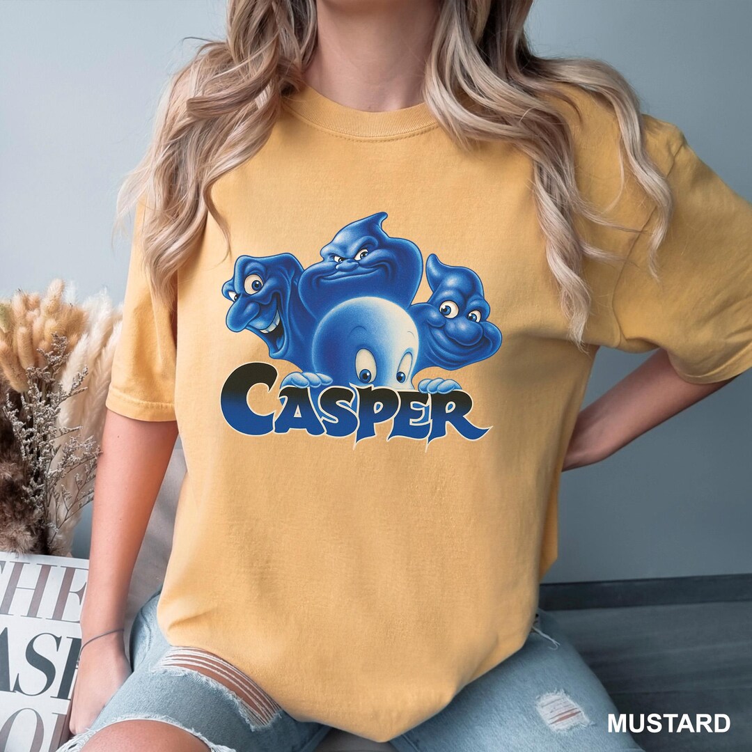 Casper the Friendly Ghost Shirt, Comfort Colors, Casper Shirt, Casper ...