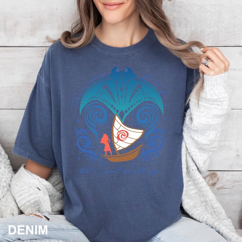 Camiseta Disney Moana y Manta Raya, Camiseta Disney Comfort Colors, Camiseta Disney Moana, Camiseta Disney Familiar, Camiseta Disney Moana Abuela, 141737 imagen 10