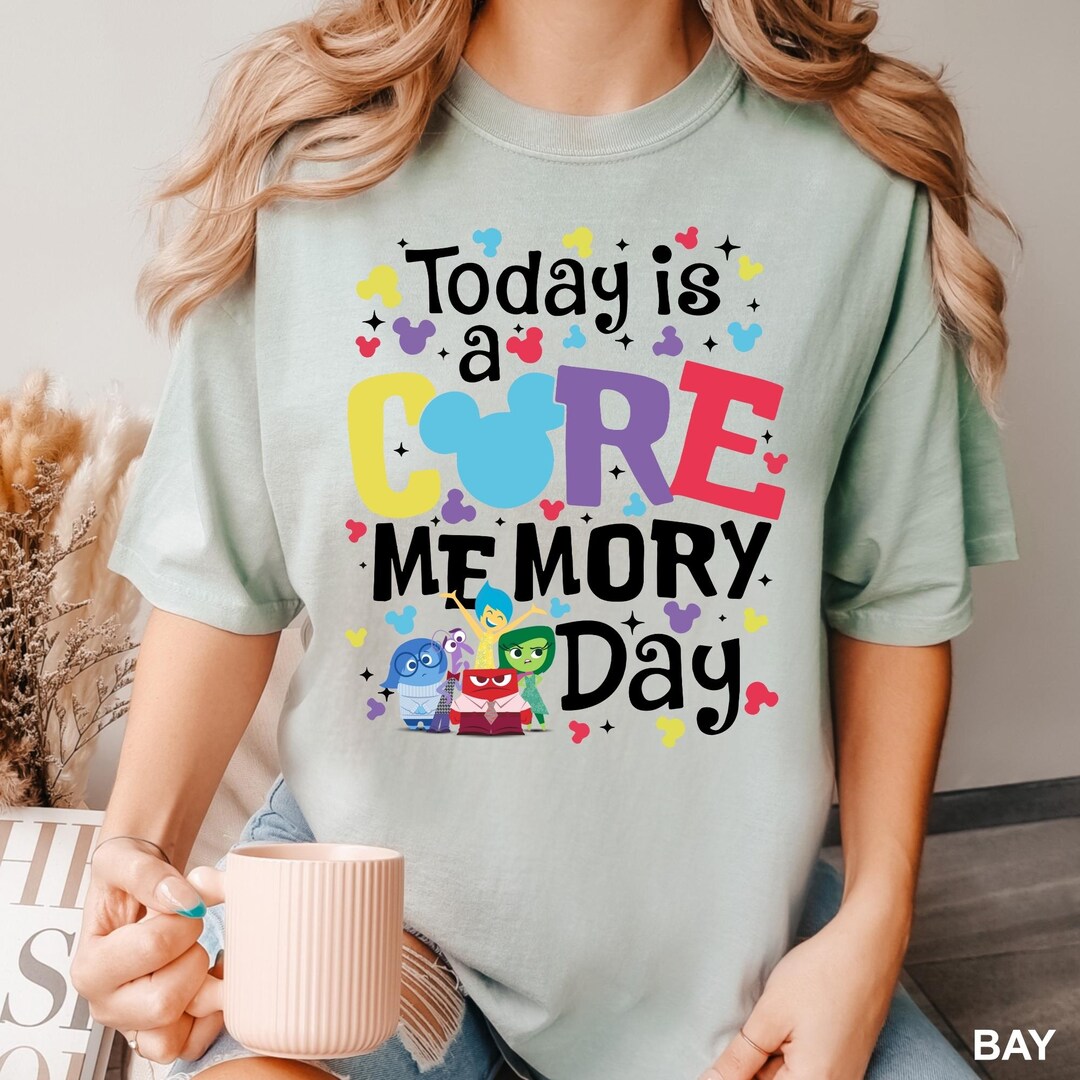Disney Inside Out Today is A Core Memory Day Shirt, Comfort Colors ...