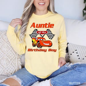 CustomCars Birthday Shirt,Custom Cars Shirt, Comfort Colors Pixar Tee, Matching Family Cars Shirt, Lightning McQueen Tee, Disney Trip,142262 image 10