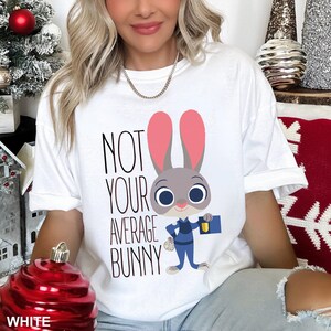 Disney Zootopia Judy Hopps Shirt, Comfort Colors Shirt, Zootopia Not Your Average Bunny Shirt, Disneyland Zootopia Police Shirt, 143860 image 15