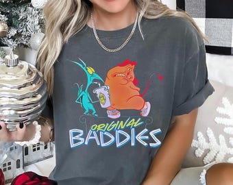 Disney Hercules Pain Panic Shirt, Comfort Colors, Disney Hercules Shirt, Hercules Matching Tee, Pain And Panic Original Baddies Tee, 144345