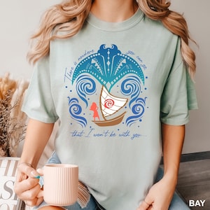 Camiseta Disney Moana y Manta Raya, Camiseta Disney Comfort Colors, Camiseta Disney Moana, Camiseta Disney Familiar, Camiseta Disney Moana Abuela, 141737 imagen 3