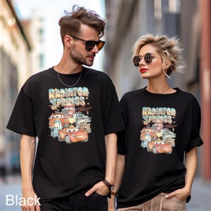 Retro Radiator Springs Cars Movie Shirts, Comfort Colors Shirt, Lightning McQueen T-Shirt, Cars Movie Disney Shirt, Disney Cars Tee, 142358 bild 6