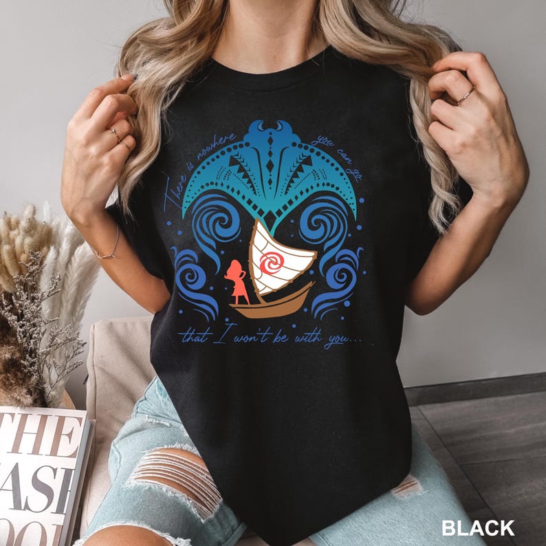 Camiseta Disney Moana y Manta Raya, Camiseta Disney Comfort Colors, Camiseta Disney Moana, Camiseta Disney Familiar, Camiseta Disney Moana Abuela, 141737 imagen 4