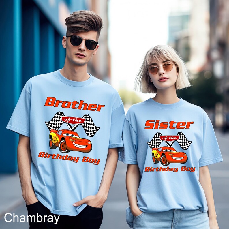 CustomCars Birthday Shirt,Custom Cars Shirt, Comfort Colors Pixar Tee, Matching Family Cars Shirt, Lightning McQueen Tee, Disney Trip,142262 image 6