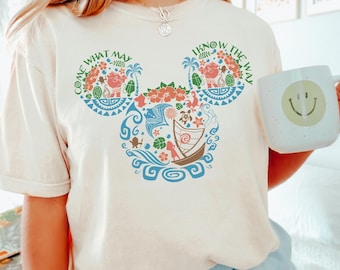 Disney Moana Mickey Head Shirt, Comfort Colors Moana Shirt, Disney Moana 2 Shirt, Disney Family Shirt, Moana 2 Movie Shirt, 141738
