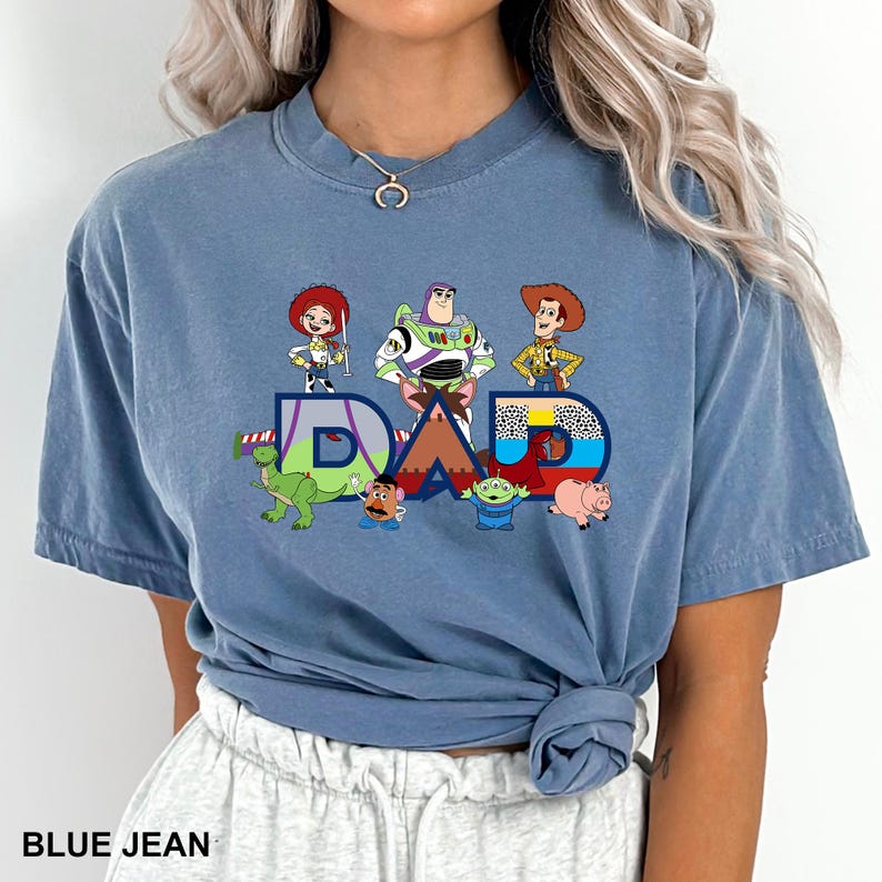 Camisetas familiares de Toy Story, camisetas personalizadas de Pixar a juego, camisetas grupales de Disney para mamá, papá, hermano, hermana, atuendos personalizados de Pixar, 141163 imagen 1