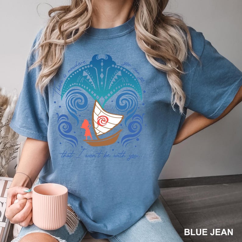 Camiseta Disney Moana y Manta Raya, Camiseta Disney Comfort Colors, Camiseta Disney Moana, Camiseta Disney Familiar, Camiseta Disney Moana Abuela, 141737 imagen 6