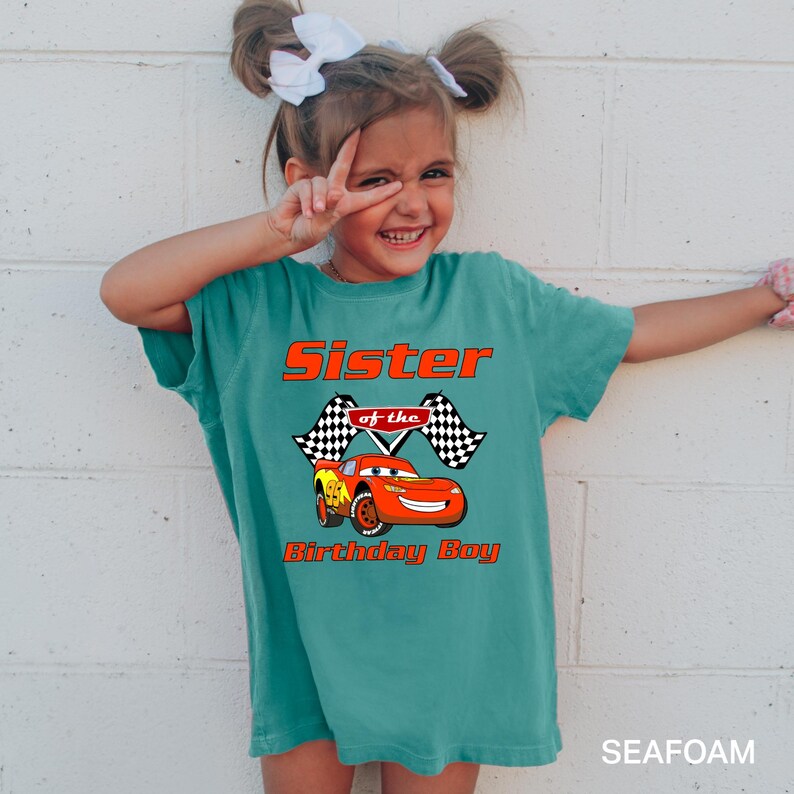 CustomCars Birthday Shirt,Custom Cars Shirt, Comfort Colors Pixar Tee, Matching Family Cars Shirt, Lightning McQueen Tee, Disney Trip,142262 image 16