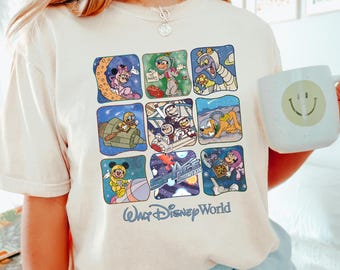 Vintage Space Mountain Shirt,Disney World Space Mountain Tee,Comfort Colors Magic Kingdom Shirt, Disneyland Shirt,WDW Retro Ride Tee,142065