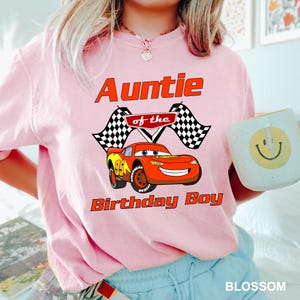 CustomCars Birthday Shirt,Custom Cars Shirt, Comfort Colors Pixar Tee, Matching Family Cars Shirt, Lightning McQueen Tee, Disney Trip,142262 image 12