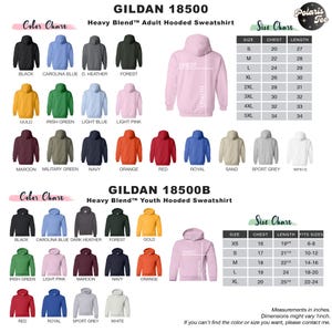 a chart showing the different hoodies for men and women