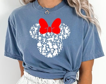 Disney Minnie Mouse Shirt, Comfort Colors Disney Shirt, Disney Family Shirt, Disney Trip Shirt, Disney Vacation Shirt, 141368